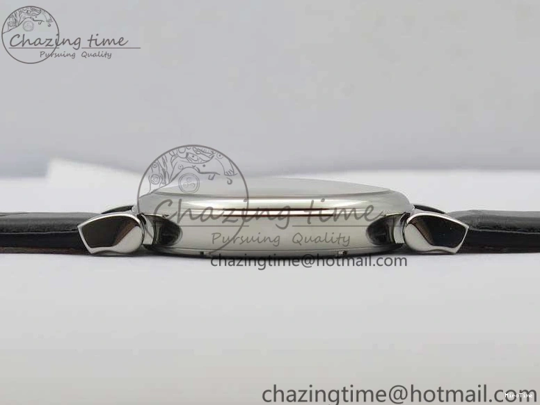 MIROTIME 0209 Da Vinci IW356601 SS TW 1:1 Best Edition Blue Dial On Black Leather Strap A Durable 7239